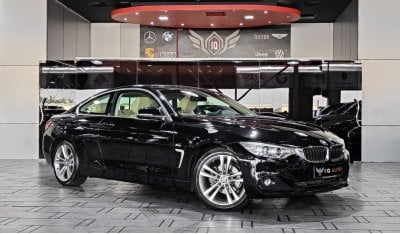 BMW 420i Sport Line AED 1,000 P.M | 2017 BMW 420i COUPE | UNDER WARRANTY | SPORT-LINE | SUNROOF | GCC |