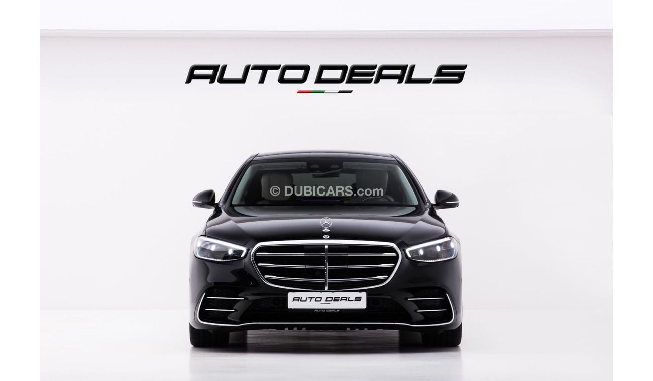 مرسيدس بنز S 450 4M 3.0L (367 HP) 4M Long Wheel Base | Very Low Mileage | Perfect Condition | 3.0L i6