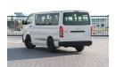 تويوتا هاياس 2024 Toyota Hiace 2.5 15str Standard Roof - أبيض من الداخل رمادي داكن | للتصدير فقط