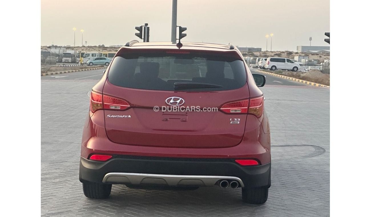 Hyundai Santa Fe GLS 3.3L MODEL 2013 GCC ONE OWNER 2 keys full option panoramic roof keyless