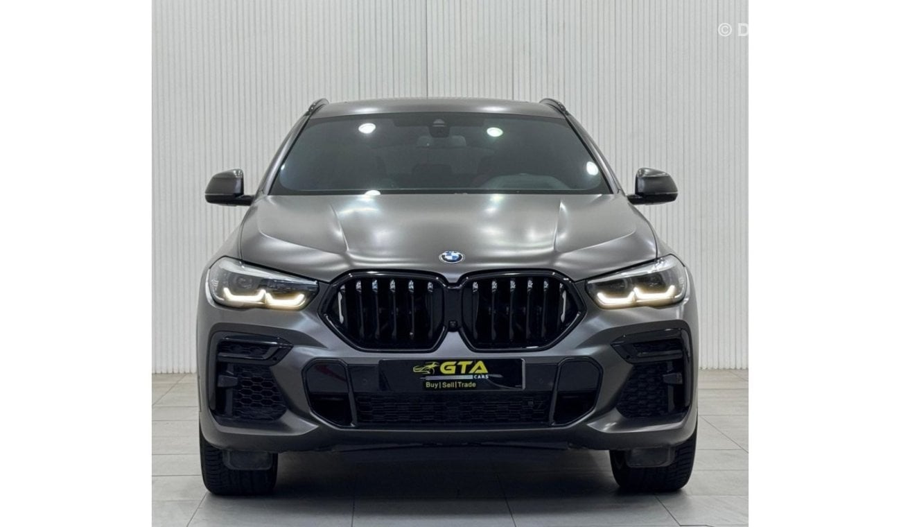 BMW X6 2022 BMW X6 xDrive40i MSport, Dec 2026 AGMC Warranty + Service Package, Full Service History, GCC