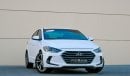 Hyundai Elantra GL Hyundai Elantra 2017 GCC in excellent condition, inside and out