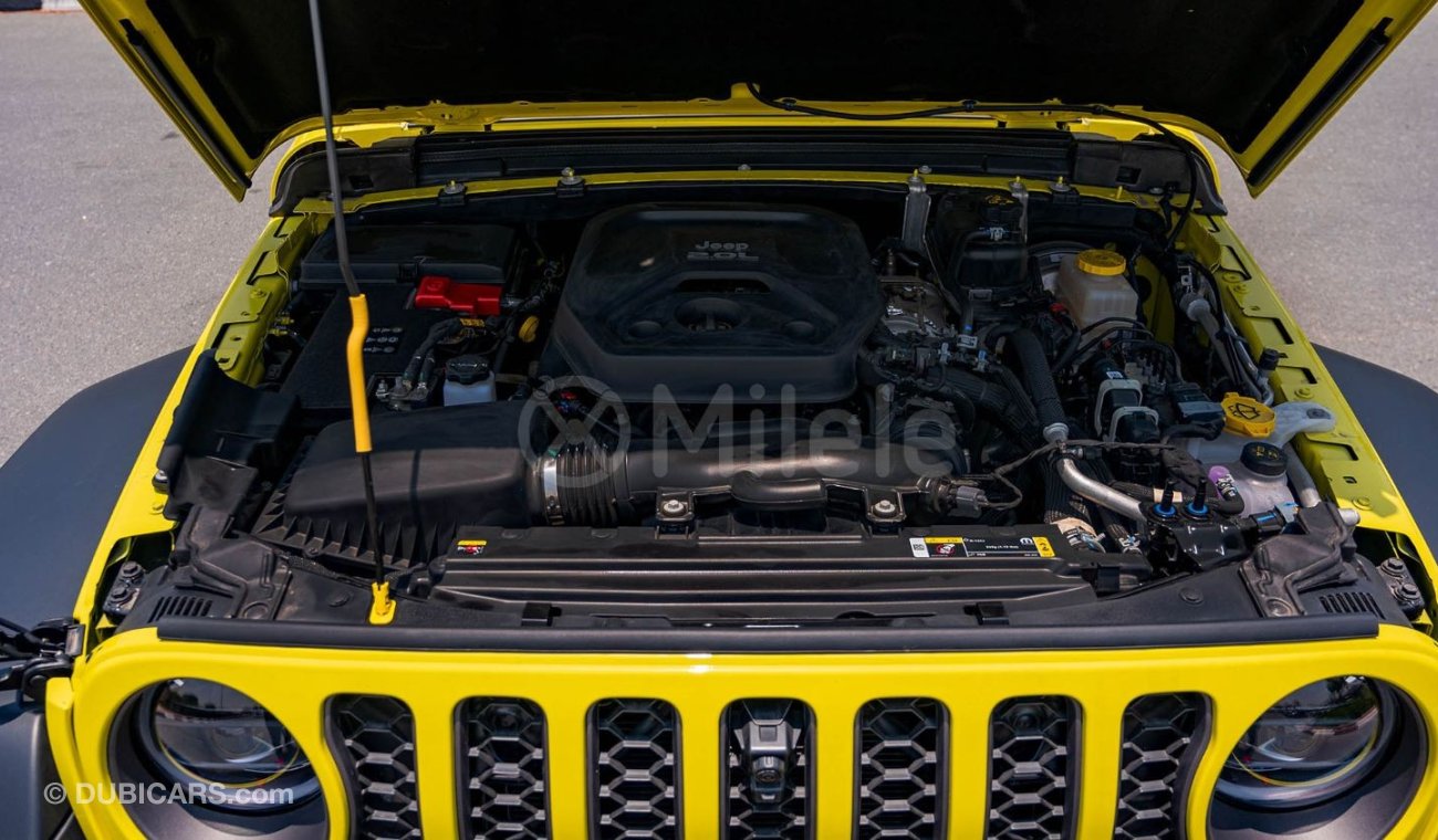 جيب رانجلر RUBICON UNLIMITED 2.0L PETROL - HIGHVELOCITY: HEATED STEERING, HEATED SEATS