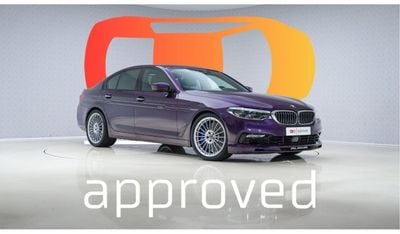 BMW Alpina B5 BiTurbo - 2 Years Approved Warranty - Approved Prepared Vehicle