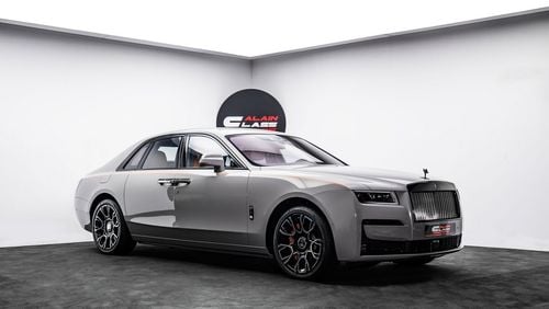 Rolls-Royce Ghost Black Badge 2024 - GCC - Under Warranty and Service Contract