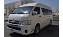 تويوتا هاياس Toyota Hiace Highroof Bus 13 seater, model:2019. Excellent condition