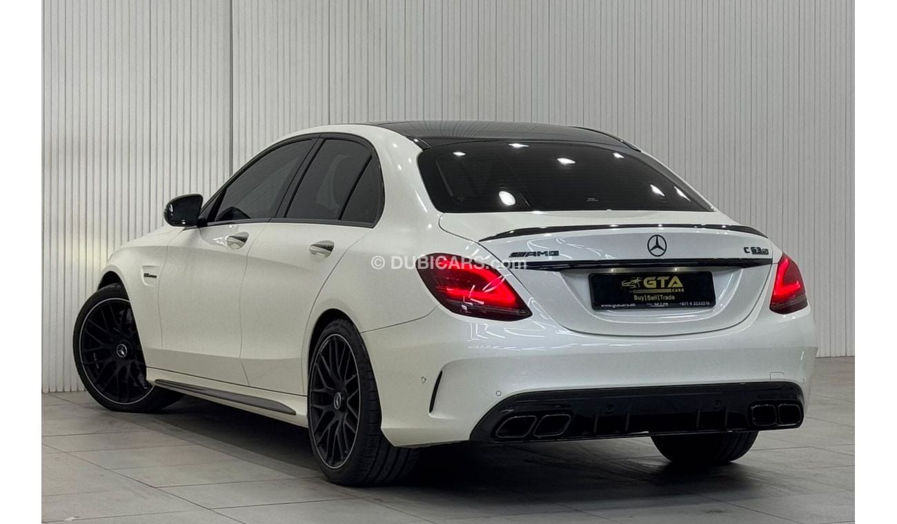 Mercedes-Benz C 63S AMG AMG 2021 Mercedes Benz C63s AMG, 2026 Mercedes Warranty, Carbon Fiber Package, Full Options, GCC