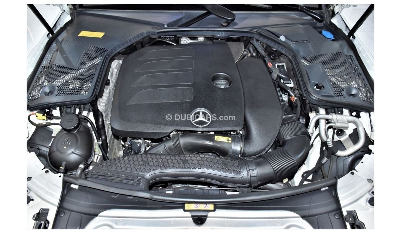 Mercedes-Benz C 200 Coupe EXCELLENT DEAL for our Mercedes Benz C200 Coupe ( 2019 Model ) in White Color GCC Specs