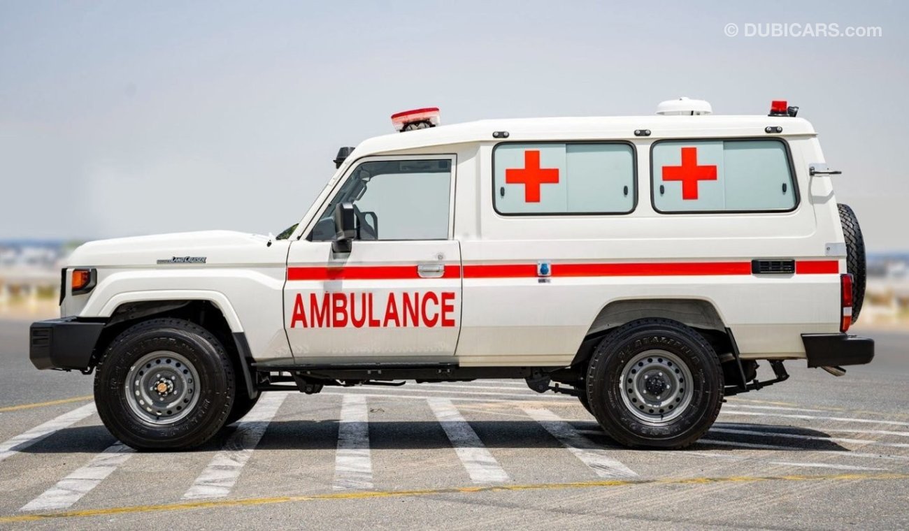 تويوتا لاند كروزر هارد توب LAND CRUISER LC78 HARDTOP 3DOOR  AMBULANCE 2024