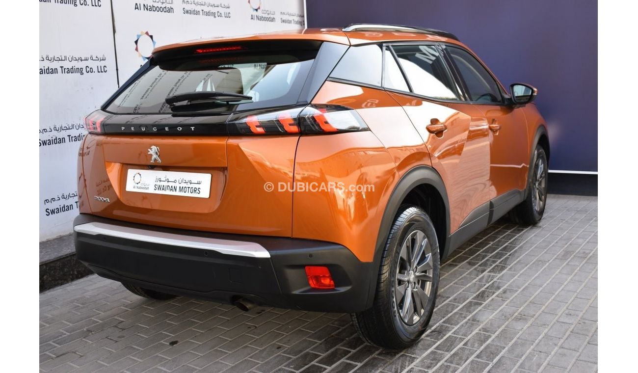 Peugeot 2008 AED 959 PM | ACTIVE 1.2L TC AT GCC MANUFACTURER WARRANTY 2028 OR 100K KM