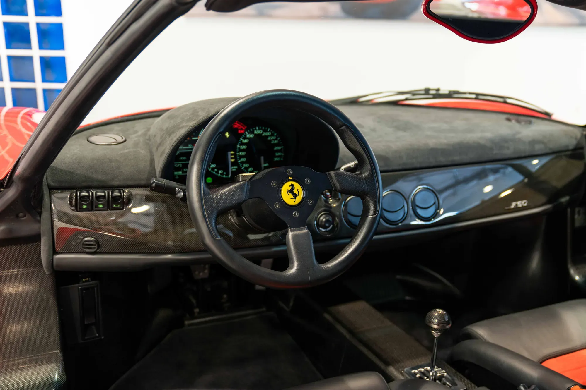 Ferrari F50 interior - Cockpit