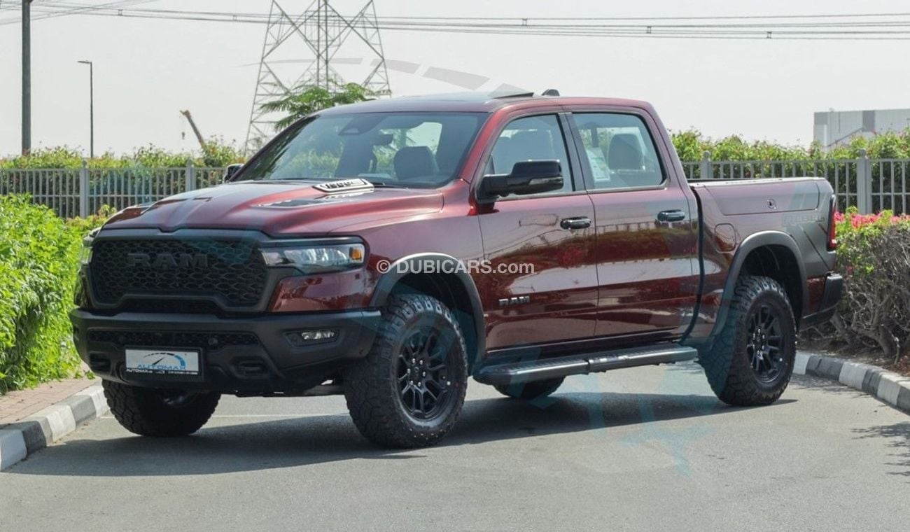 RAM 1500 Rebel 3.0TT Hurricane 4X4,Night Edition,GCC,0Km With 3 Years or 60K Km Warranty@Official Deale