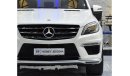 مرسيدس بنز ML 63 AMG EXCELLENT DEAL for our Mercedes Benz ML63 AMG ( 2015 Model ) in White Color GCC Specs