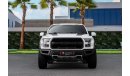 فورد F 150 Raptor | 3,525 P.M  | 0% Downpayment | Agency Warranty & Service!