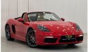 بورش بوكستر 718 2017 Porsche 718 Boxster S, Feb 2025 Porsche Warranty, Full Porsche Service History, Low Kms, GCC