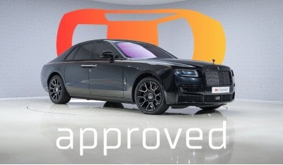 Rolls-Royce Ghost V12 Black Badge - Warranty until Aug 2027 - Approved Prepared Vehicle