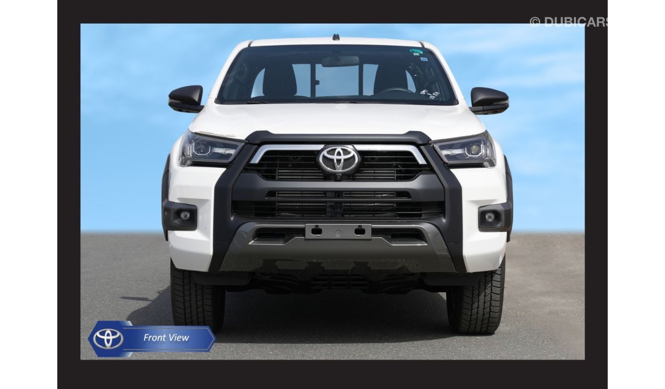 تويوتا هيلوكس TOYOTA HILUX 2.8L 4X4 ADV HI(i) D/C A/T DSL 2024 Model year Export Only