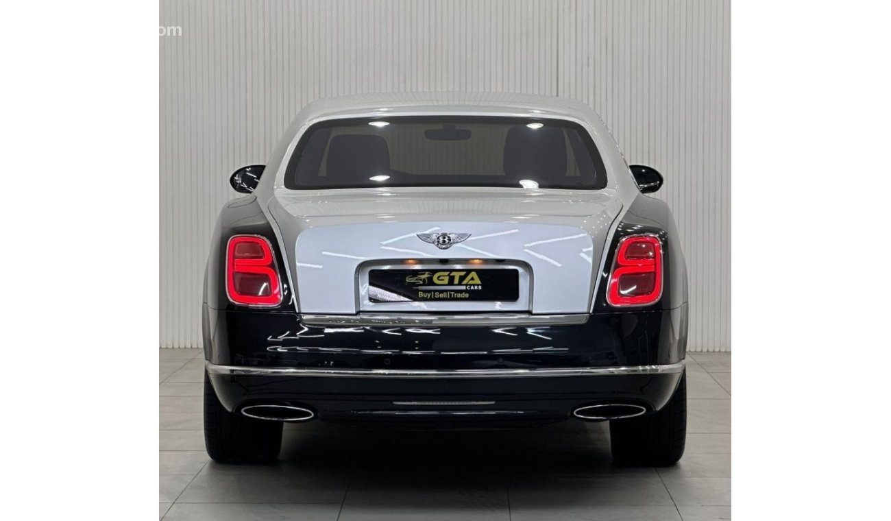 بنتلي مولسان 2017 Bentley Mulsane Speed, June 2025 Bentley Warranty, Full Bentley Service History, Low Kms, GCC