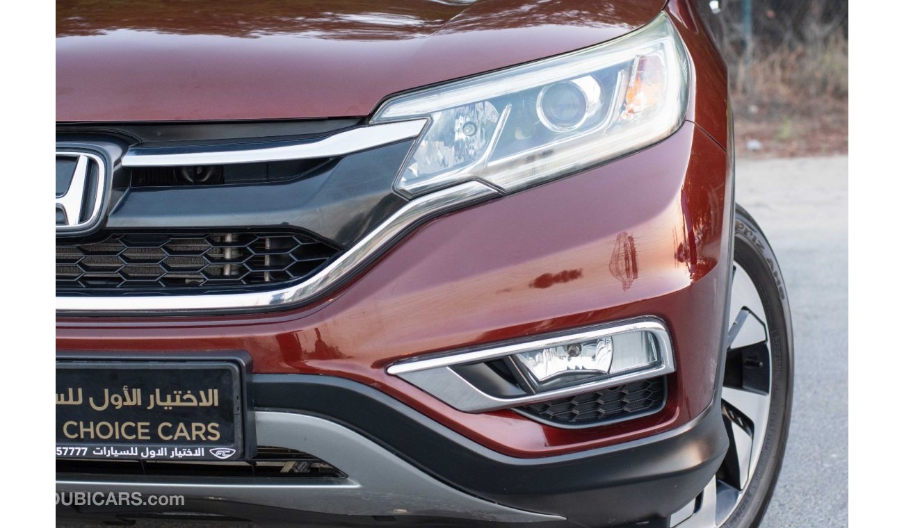 Honda CR-V 2015 | HONDA CR-V | EX 2.4L AWD | GCC SPECS | BLIND-SPOT CAMERA | ECO DRIVE | H00801