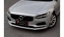 Volvo S90 | 1,958 P.M  | 0% Downpayment | Low Kms! Agency Maintained!