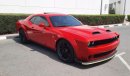 Dodge Challenger CHANGELLER HELLCAT 717HP WIDEBODY 2019 GCC 5 YEAR WARRANTY TRADING FUTTAIM 30-05-2025 -TOP OPTION