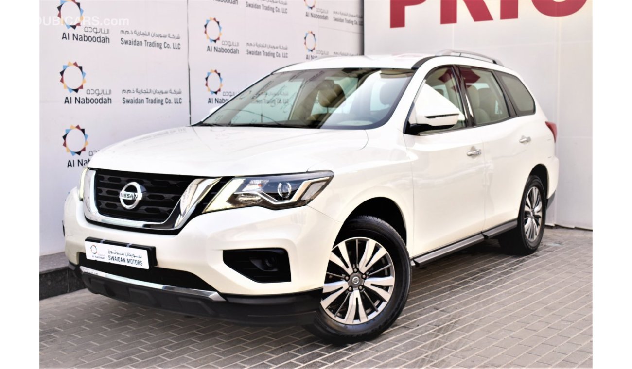 نيسان باثفايندر AED 1409 PM | 3.5L LE V6 4WD GCC DEALER WARRANTY