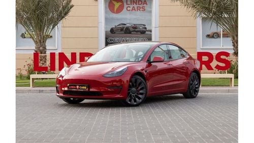 Tesla Model 3 Tesla Model 3 Performance 2023 GCC under Agency Warranty with Flexible Down-Payment.