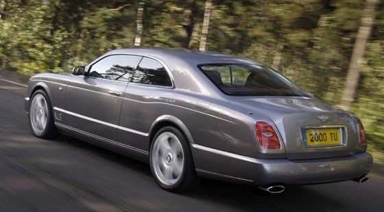 Bentley Brooklands exterior - Rear Right Angled