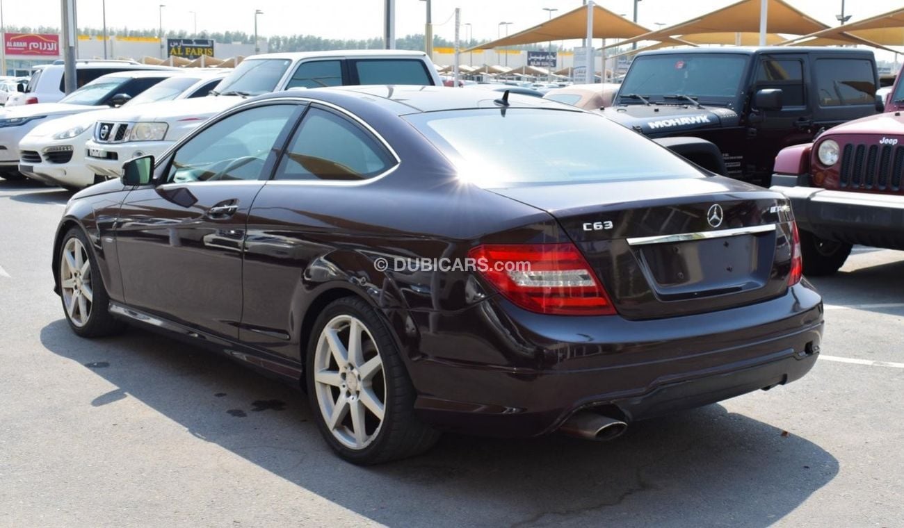 Mercedes-Benz C 200 Coupe With C63 body kit