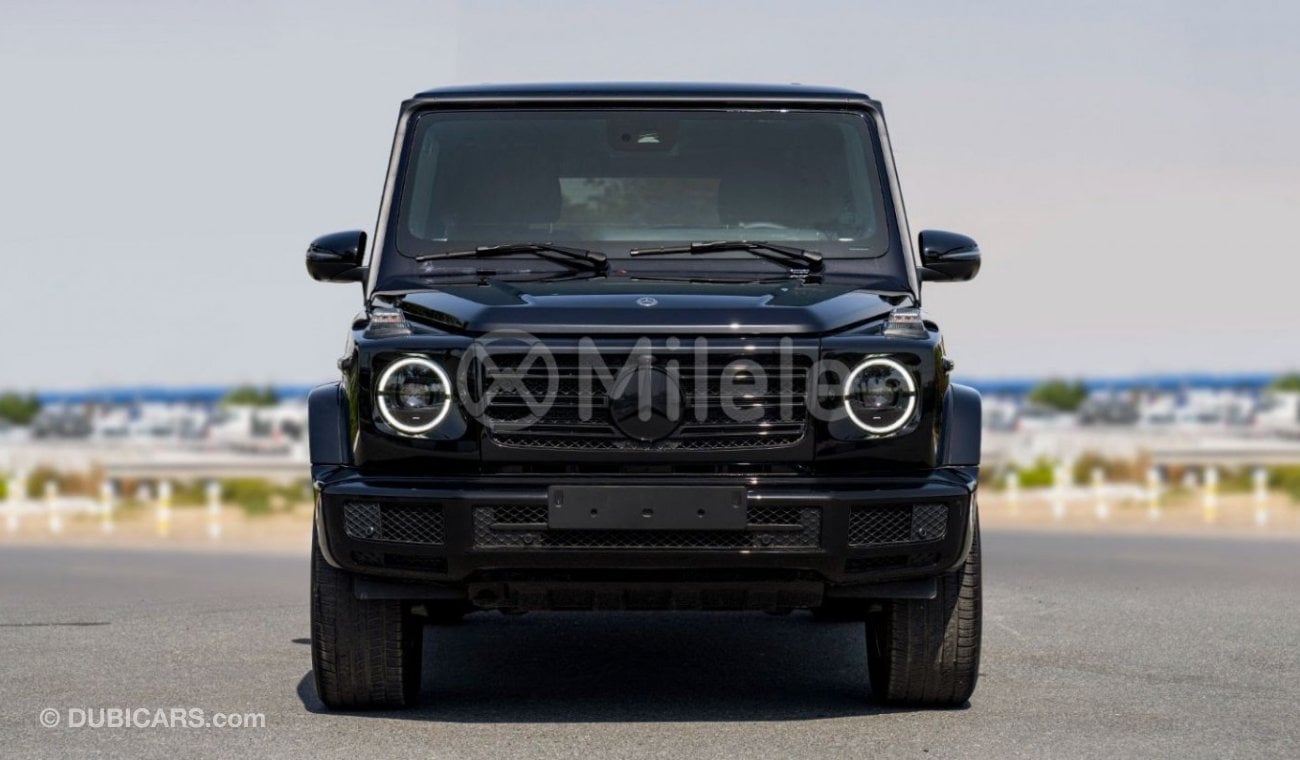 Mercedes-Benz G 500 4.0L PETROL - OBISIDIAN BLACK: NIGHT PACKAGE, 360 CAMERA