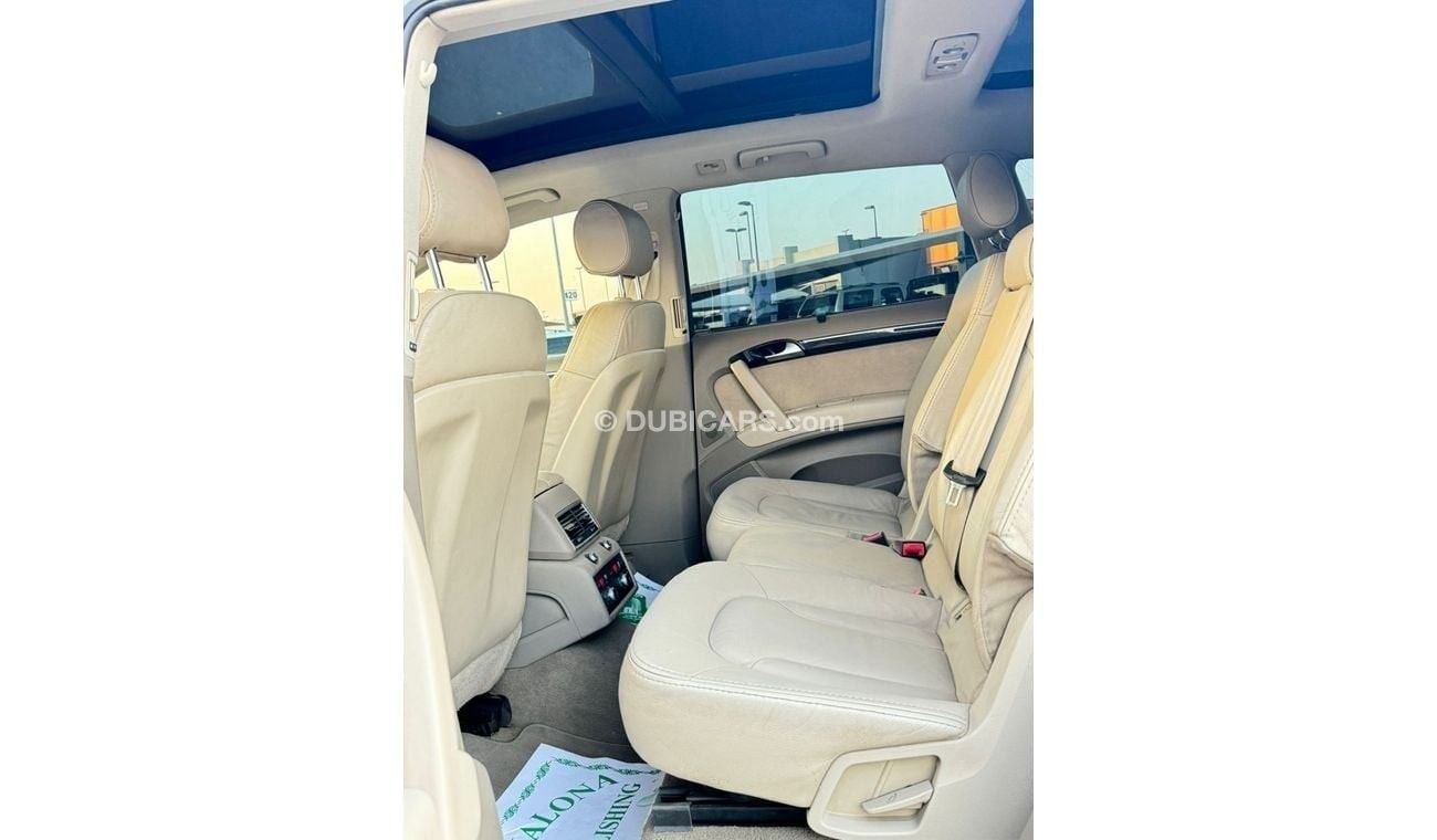 أودي Q7 excellent condition and requires no expenses