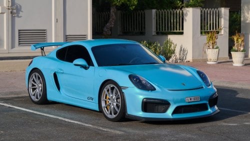 Porsche Cayman GT4 2016 - GCC Spec, Sports Chrono, Carbon Bucket Seats, Manual Transmission - Direct from Owner