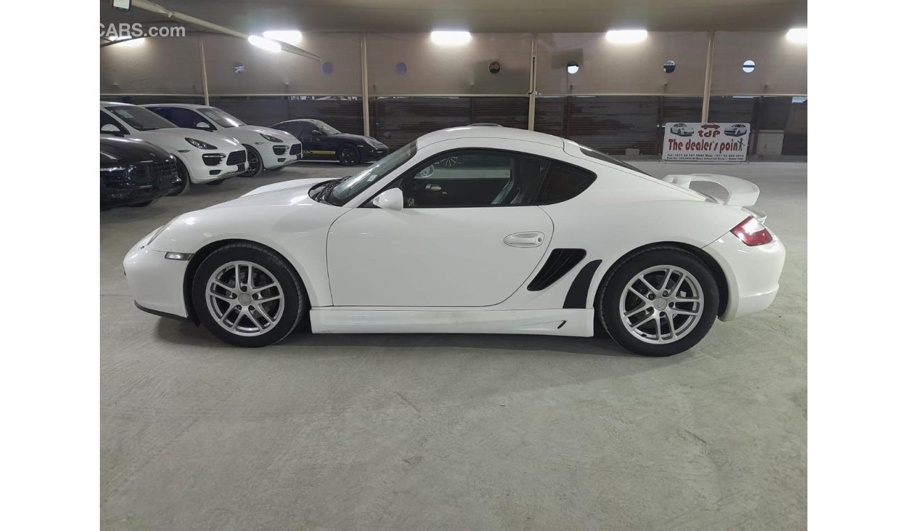 بورش كايمان PORSCHE CAYMAN 2.7L 2008, WITH 17 INCH RIMS, HALF LEATHER AND MORE..