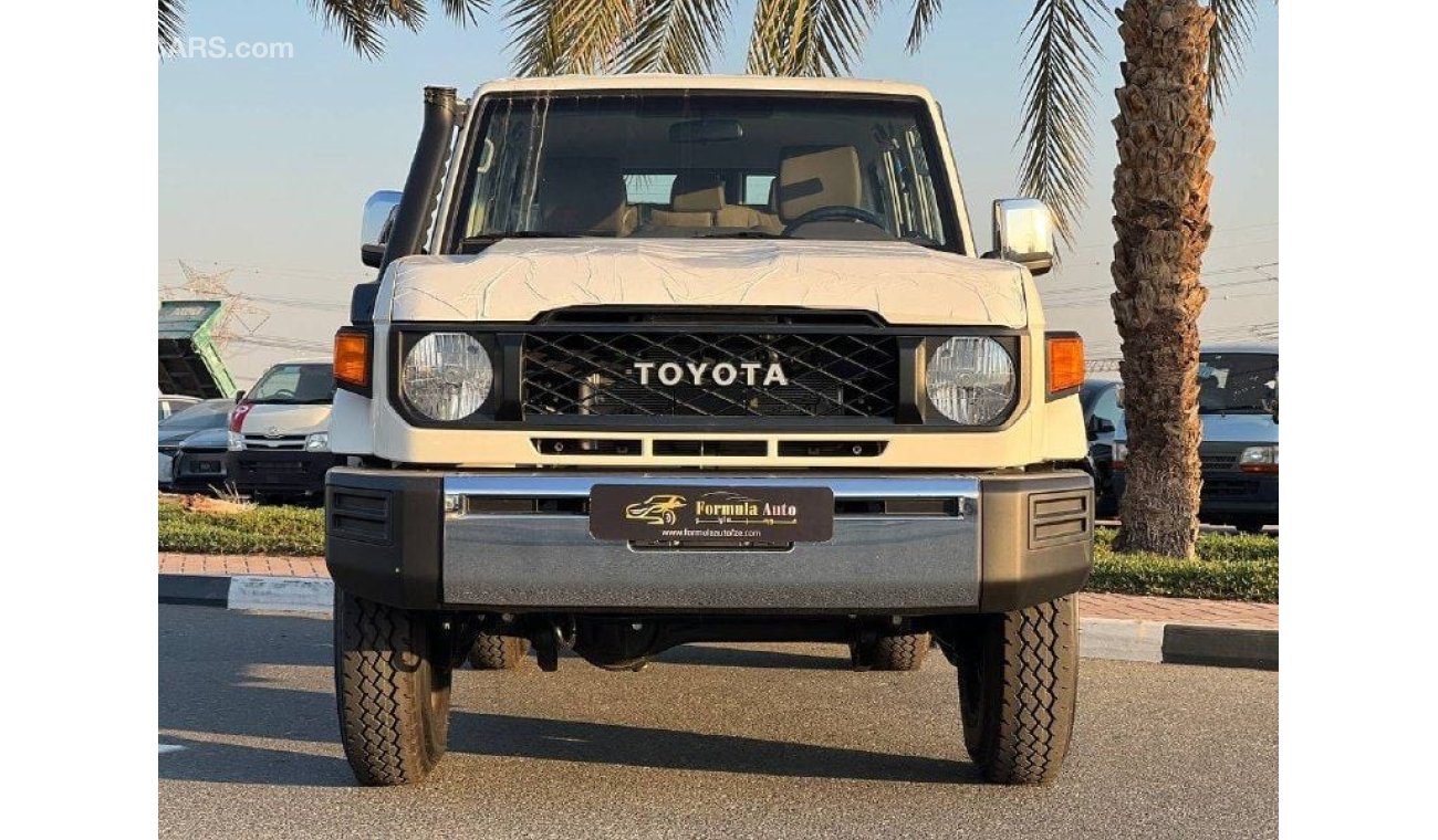 تويوتا لاند كروزر هارد توب LC76 4.5L V8 DSL M/T // 2024 // STANDER OPTION WITH BACK CAMERA , SNOOKER // SPECIAL OFFER // BY FOR