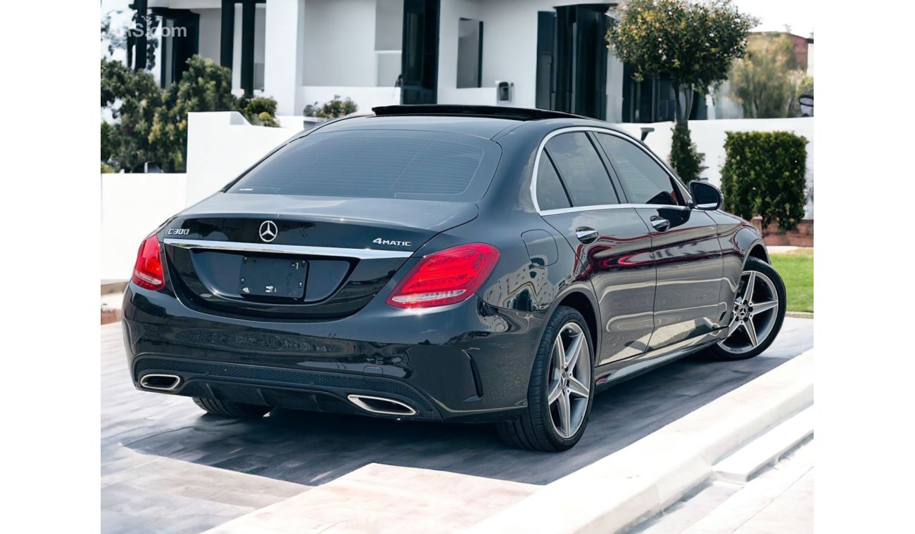 Mercedes-Benz C 300 Luxury FIX PRICE | AED 945 PM AVAILABE | Mercedes C300 AMG 2018 | NO LOW BALLERS | NO ACCIDENT HISTO