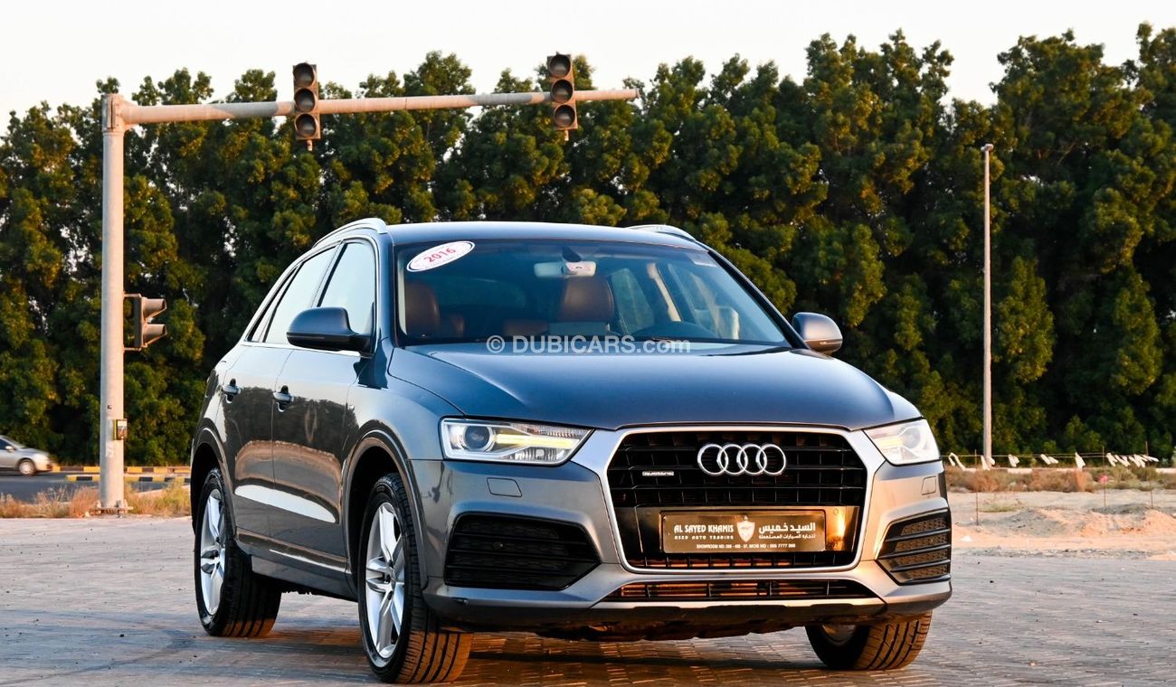 أودي Q3 AUDI Q3 TFSI 35 QUATTRO 2016 GCC IN EXCELLENT CONDITION