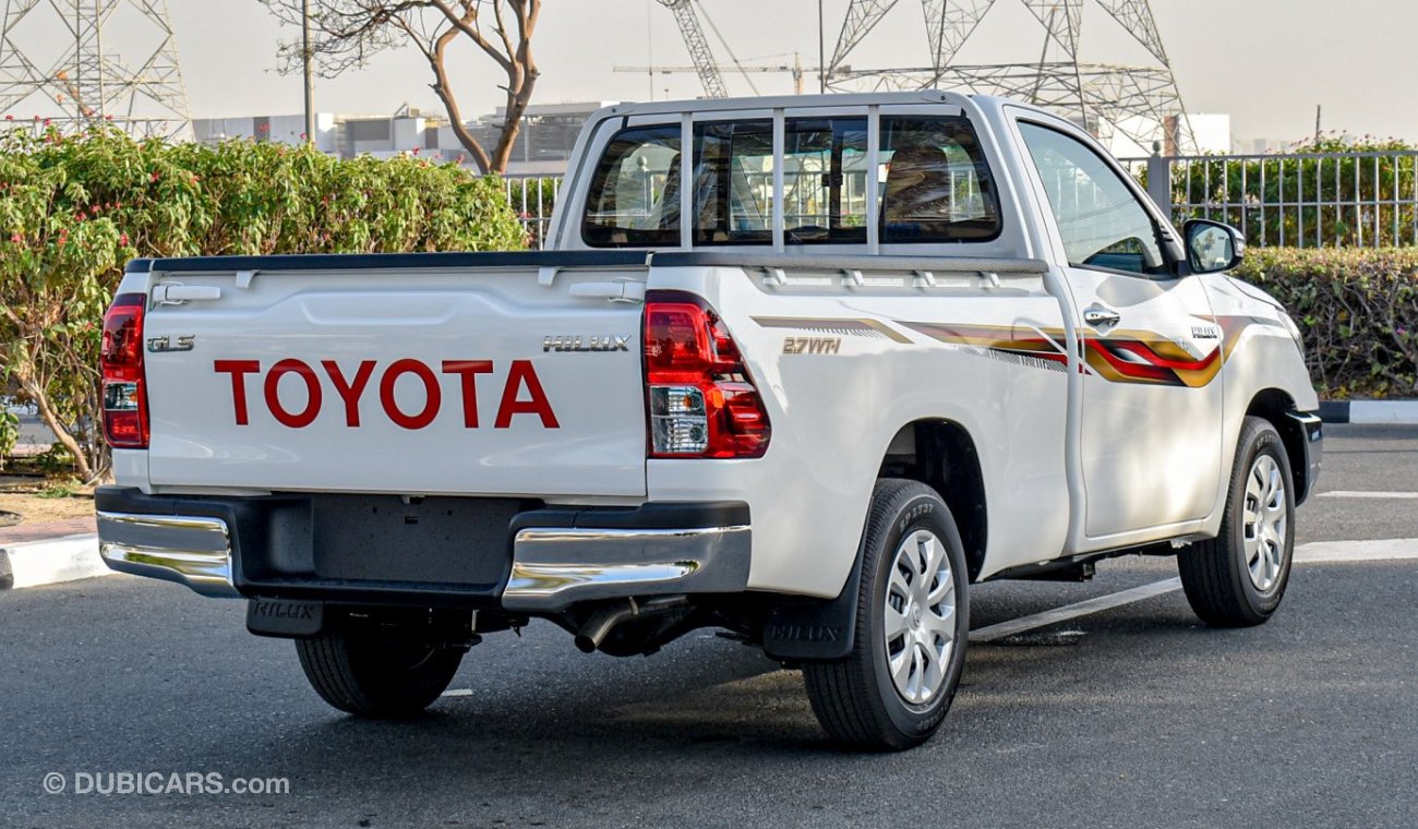 Toyota Hilux GLS 2.7L Single Cabin 2WD