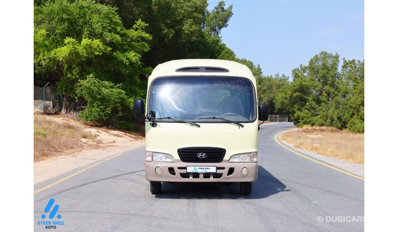 هيونداي كونتي Bus D4DD 3.9L RWD 27 Seater DSL MT / Ready to Drive / Like New Condition / GCC