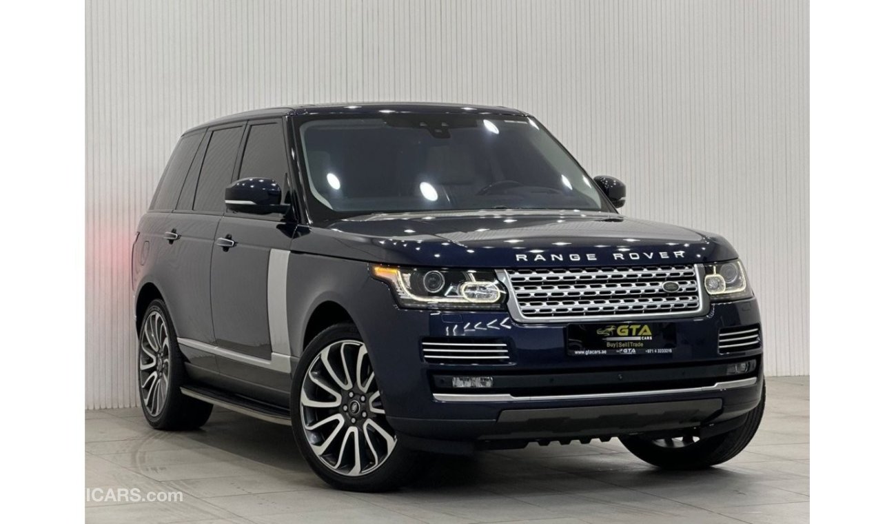 لاند روفر رانج روفر فوج إس إي سوبرتشارج 2017 Range Rover Vogue SE Supercharged, Warranty, Service History, Full Options, Low Kms, GCC