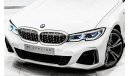 بي أم دبليو M340i 2022 BMW M340i, 2027 BMW Warranty + Service Contract, Low KMs, GCC