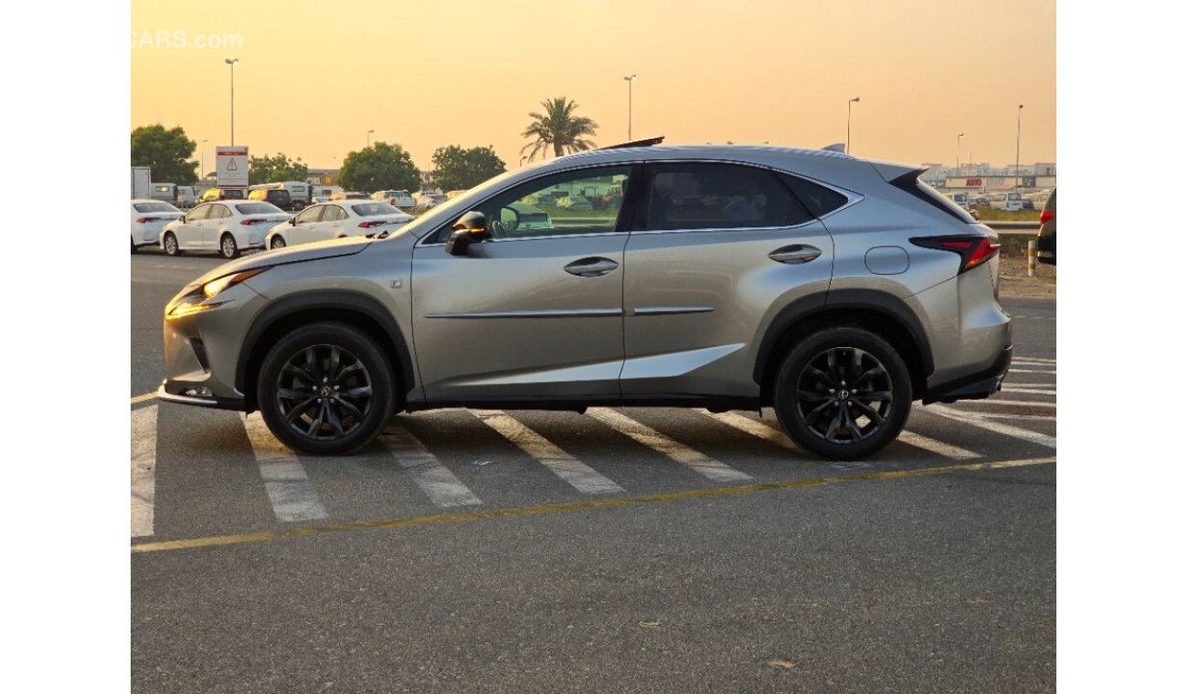 لكزس NX 300 2018 Model F sport full option sunroof and parking sensors