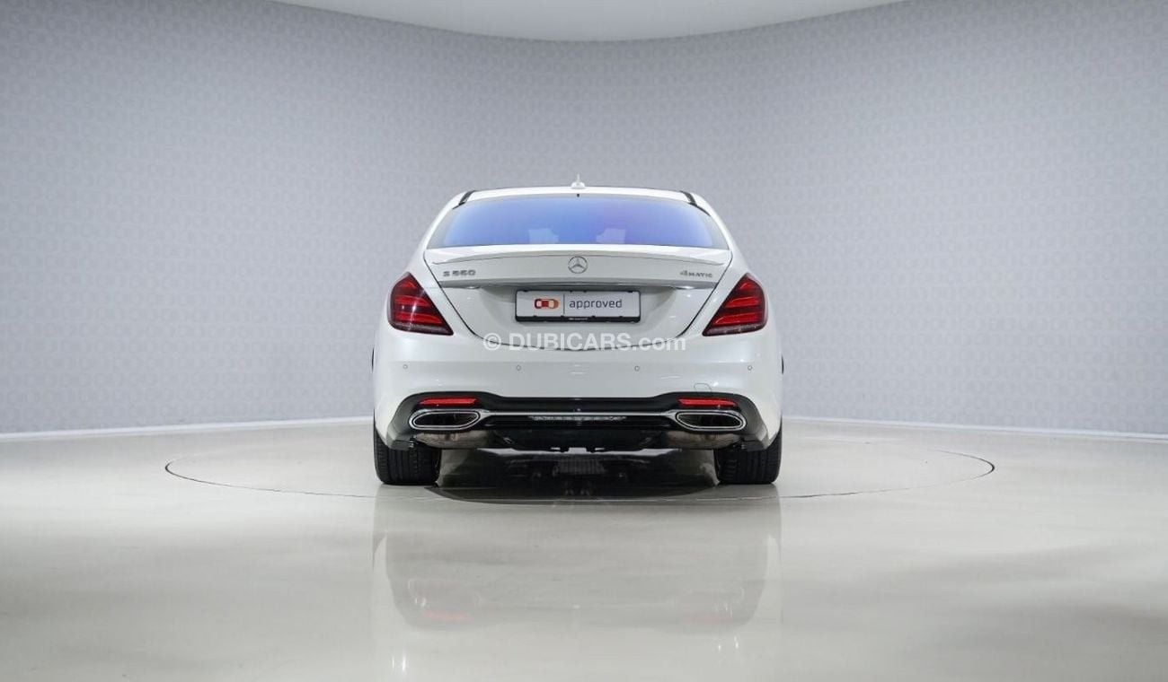 مرسيدس بنز S 560 AMG Line - 2 Years Approved Warranty - Approved Prepared Vehicle