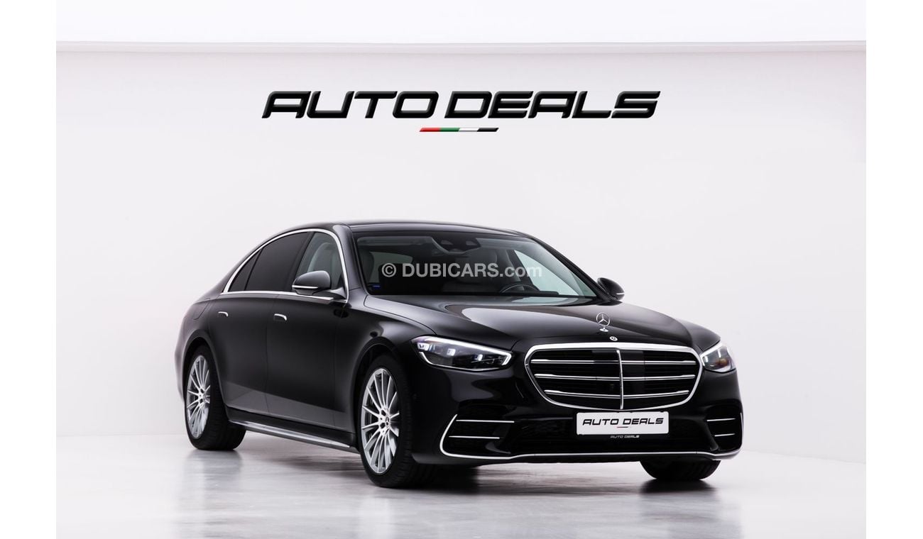 مرسيدس بنز S 450 4M 3.0L (367 HP) 4M Long Wheel Base | Very Low Mileage | Perfect Condition | 3.0L i6