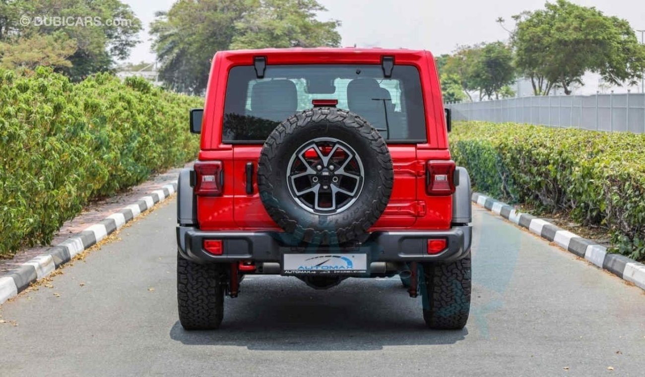 جيب رانجلر Rubicon V6 3.6L 4X4 , 2024 GCC , 0Km , With 3 Years or 60K Km Warranty @Official Dealer