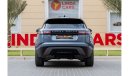 لاند روفر رينج روفر فيلار Range Rover Velar P250 R-Dynamic SE 2019 GCC under Warranty and Service Contract with Flexible Down-