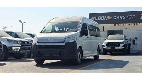 تويوتا هاياس HIACE 2.8Ltr DX BLACK BUMBER 13-SEATER -MANUAL-2025 GCC SPECS (Ready Stock-Limited Units)