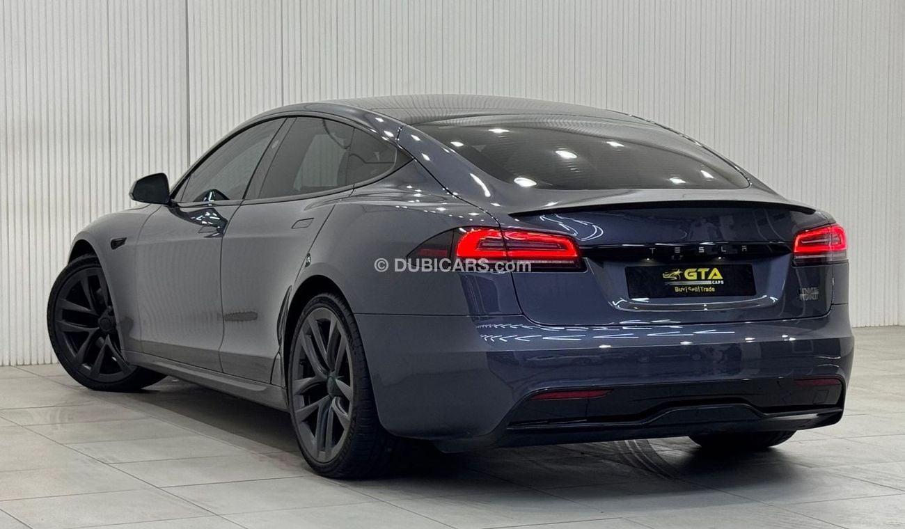 Tesla Model S Plaid 2023 Tesla Model S Plaid, 2027 Tesla Warranty, 2031 Battery + Drive Unit Warranty, Very Low Km