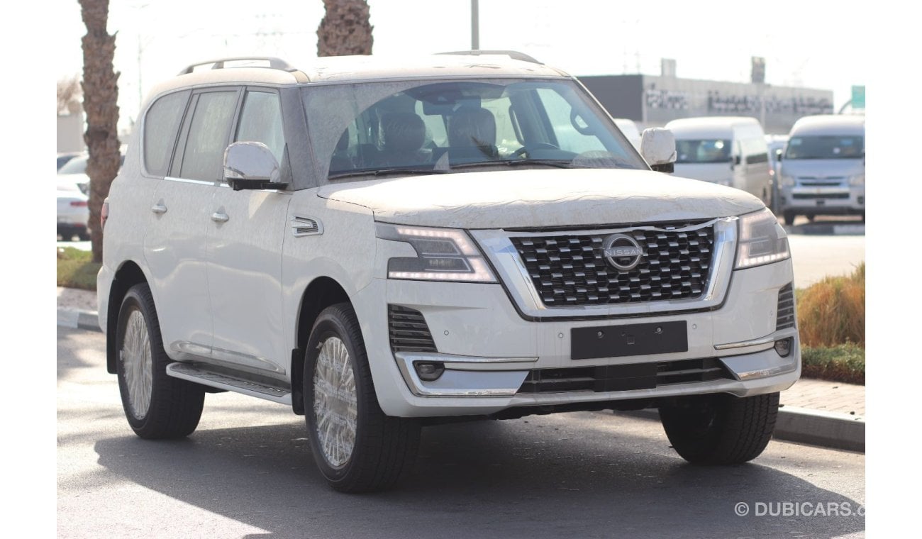 Nissan Patrol 4.0 SE, V6 PLATINUM,LEATHER SEAT, ELECTRIC SEAT, SUNROOF, MONITOR, MODEL 2024