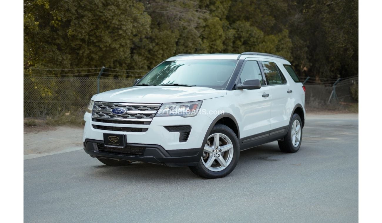 Ford Explorer XLT 3.5L AED 1,482/month | 2018 | FORD EXPLORER | XLT GCC | FULL SERVICE HISTORY | F49926