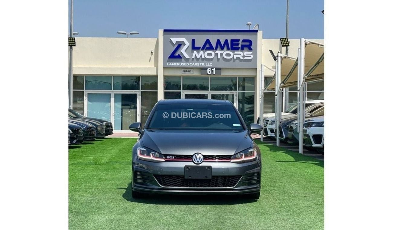 Volkswagen Golf GTI P1 1100 Monthly payment / Golf GTI 2019 / single owner / full option